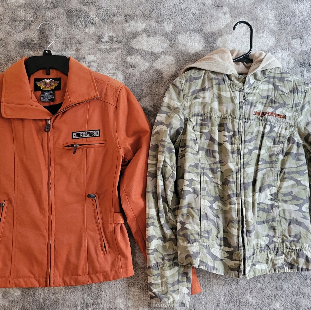 Ladies Harley Davidson jackets size XS